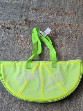 NWT Stay Cool Neon Lime Tote Bag aerie
